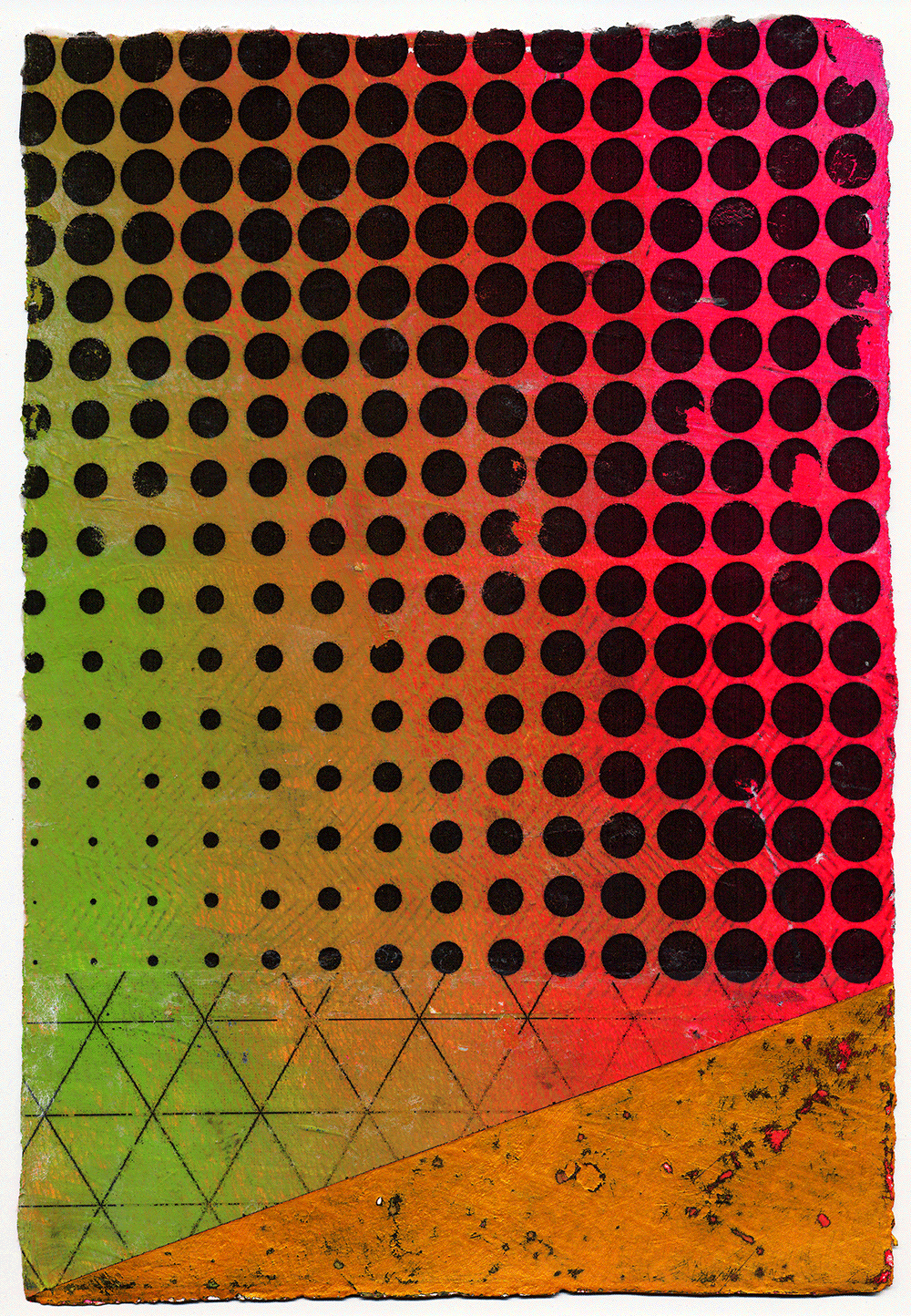  NY13#12, 11" X 7.5", mixed media on paper, 2013 SOLD  limited edition print &amp; framing at Art.com   textiles at Spoonflower   other wares at Society6     