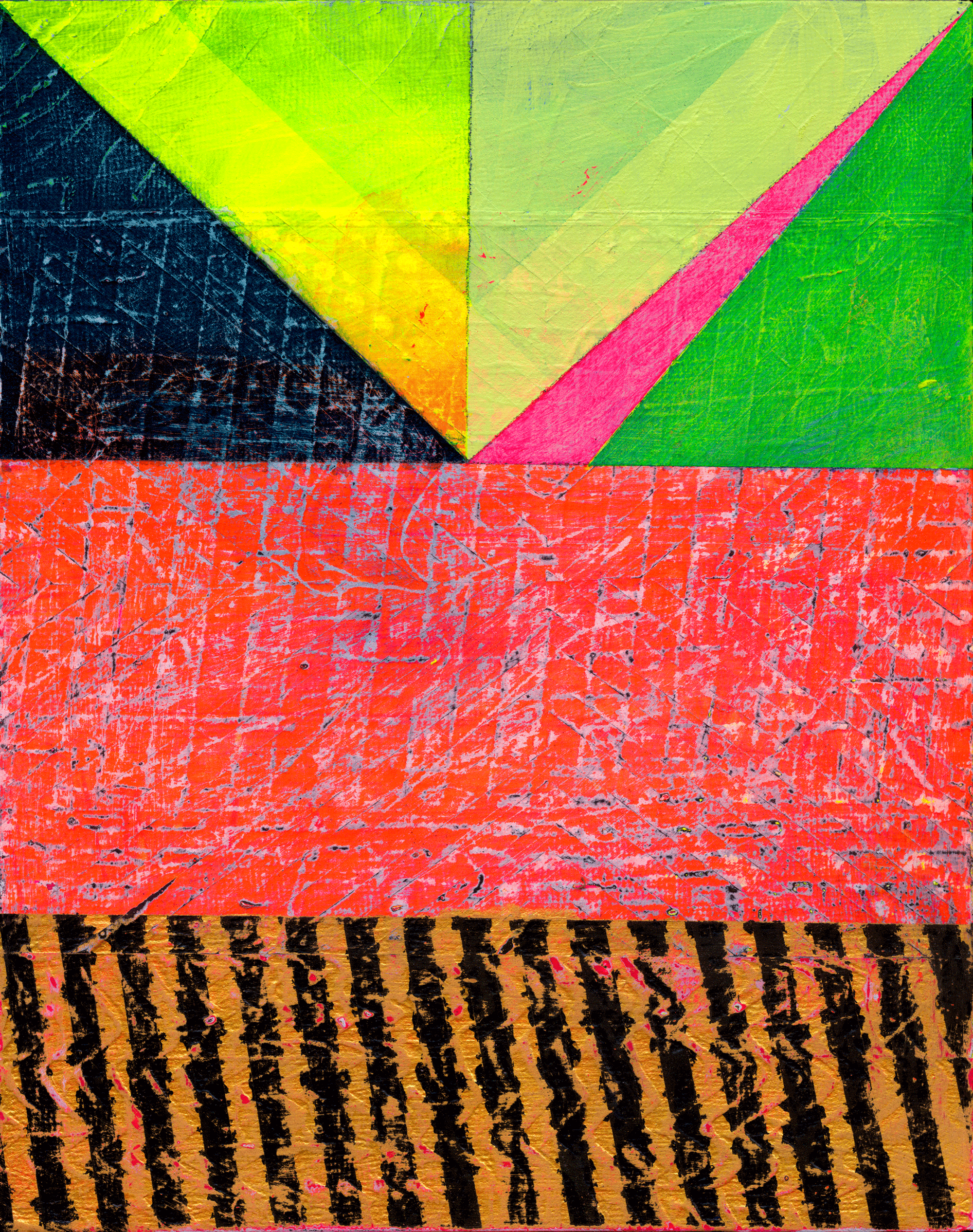 NY15#05, 10" x 15", mixed mediums on panel, 2015 available at Saatchi Art