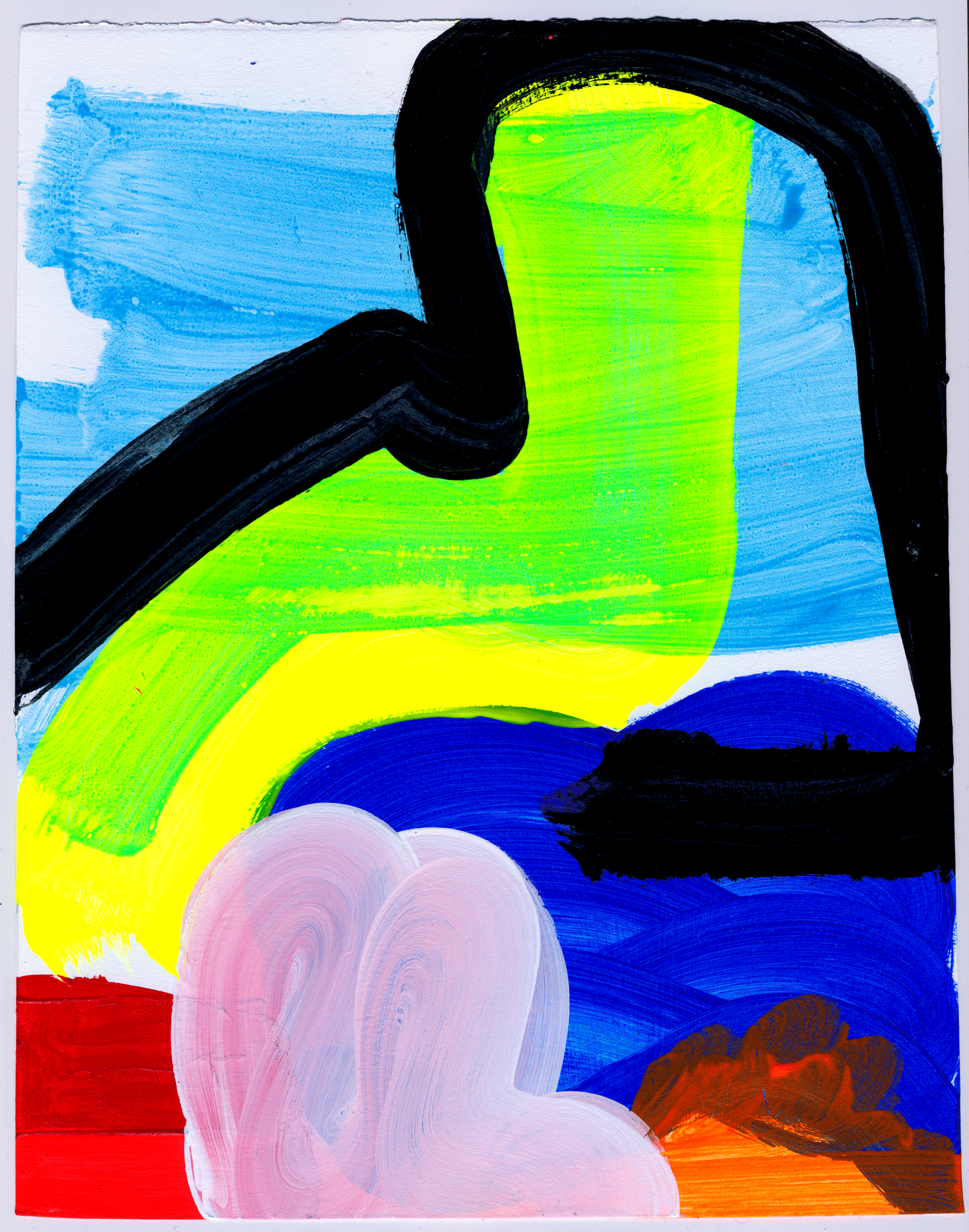  NY15#09,&nbsp;10" X 8",&nbsp;mixed media&nbsp;on paper,&nbsp;2015 