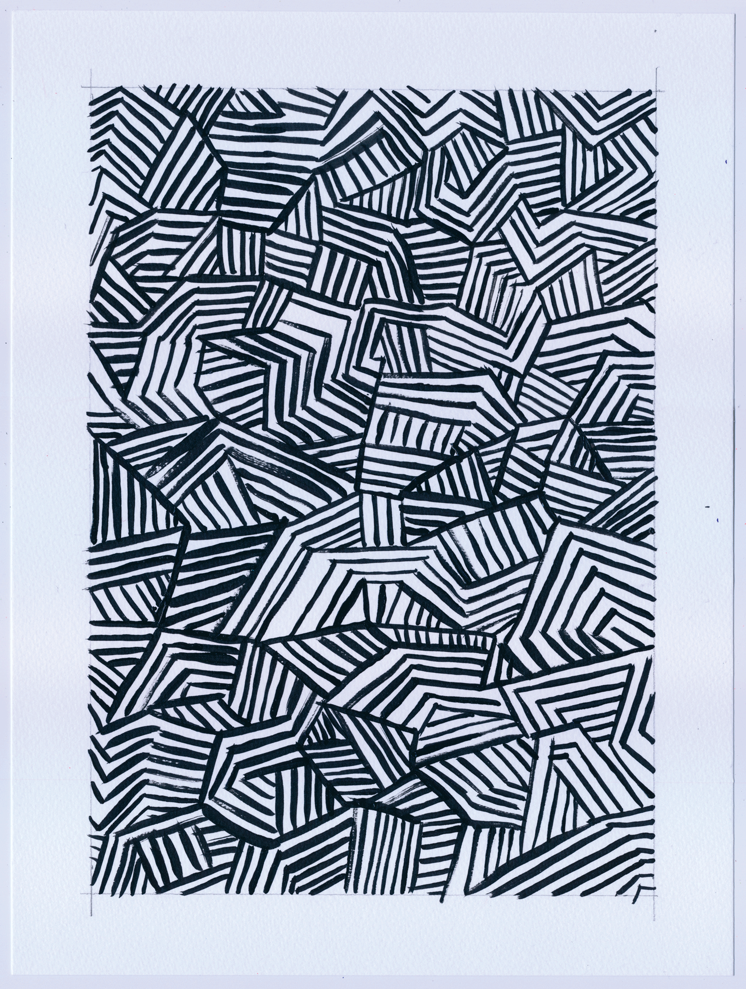 Jennifer Sanchez, geometric patterns, abstract art, nyc art, art for sale