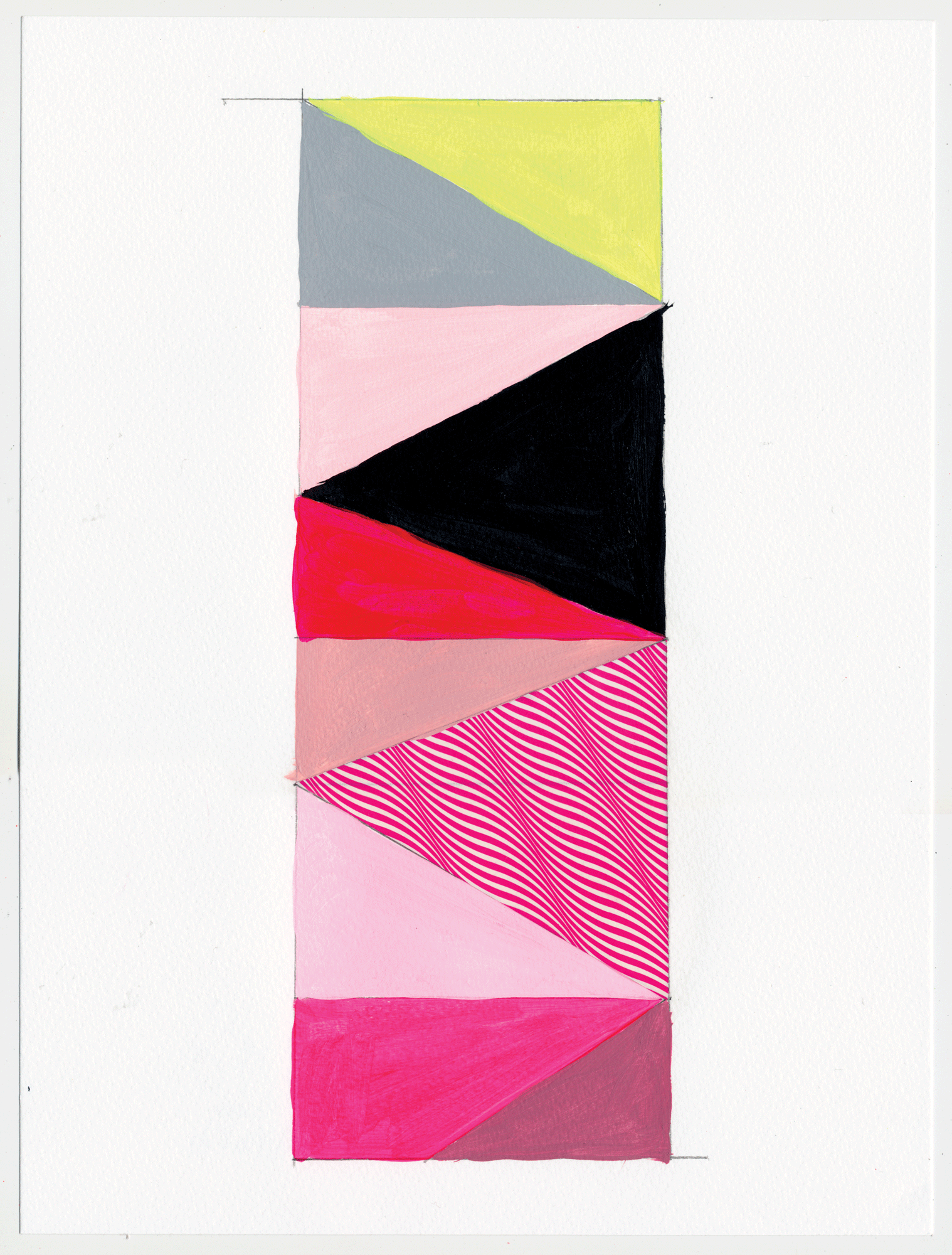 Jennifer Sanchez, geometric patterns, abstract art, nyc