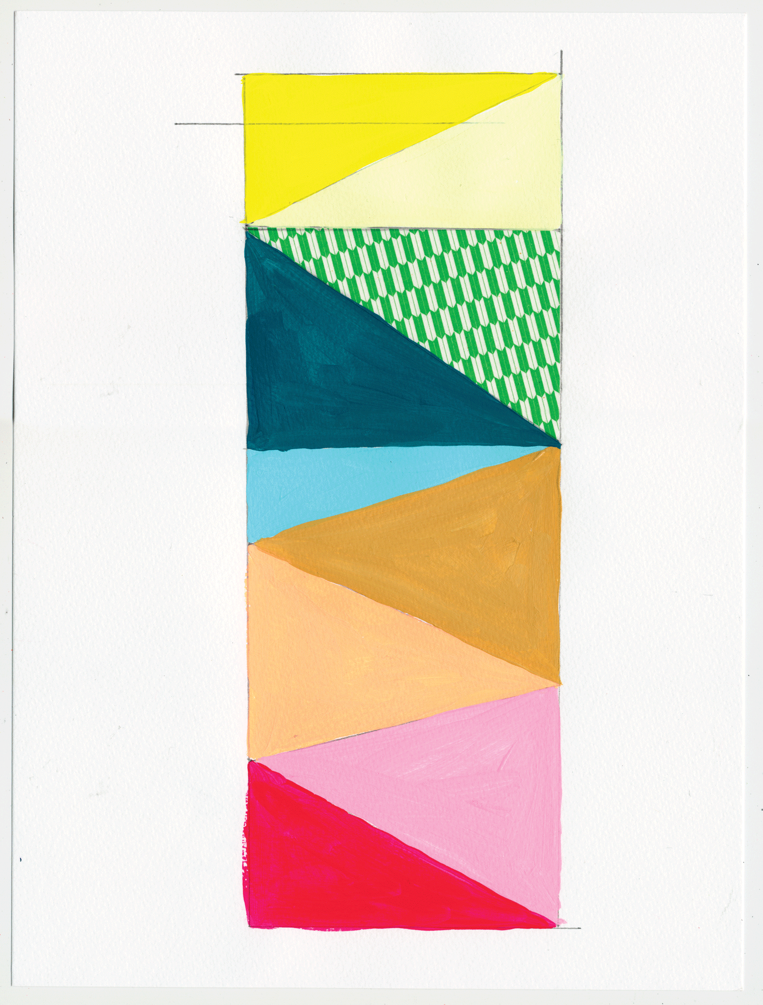 Jennifer Sanchez, geometric patterns, abstract art, nyc