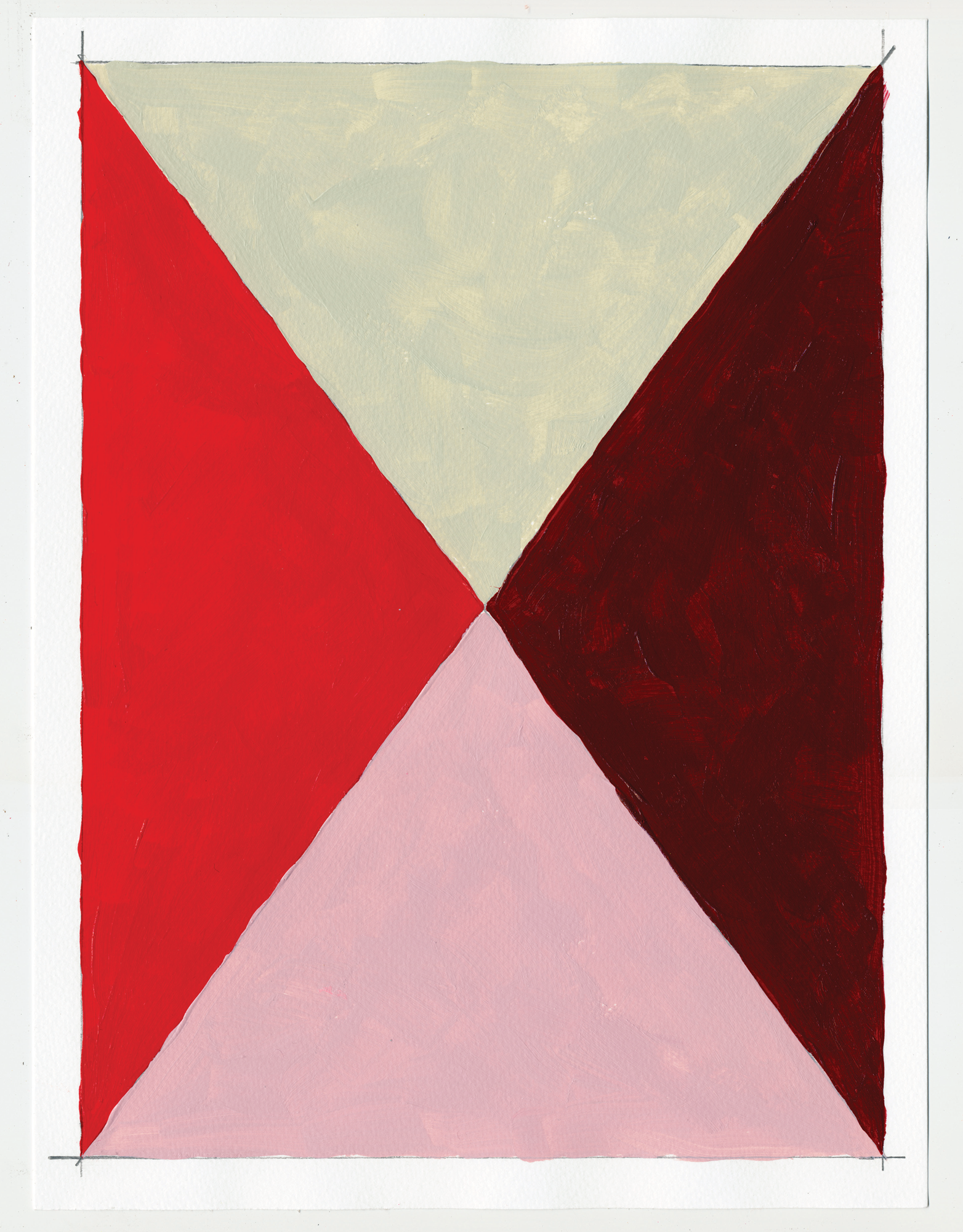   NY16#71  , 12" X 9", acrylic on paper, 2016 SOLD  prints at Artfully   