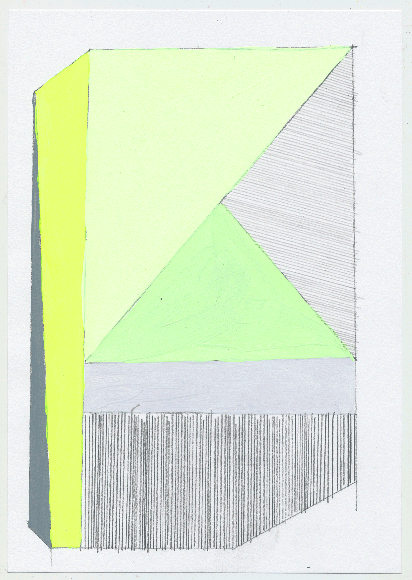 NY1713 10" X 7", acrylic on paper, 2017 SOLD another set of quick sketches to help break up the painting process & play with color. these could make fantastic rugs!