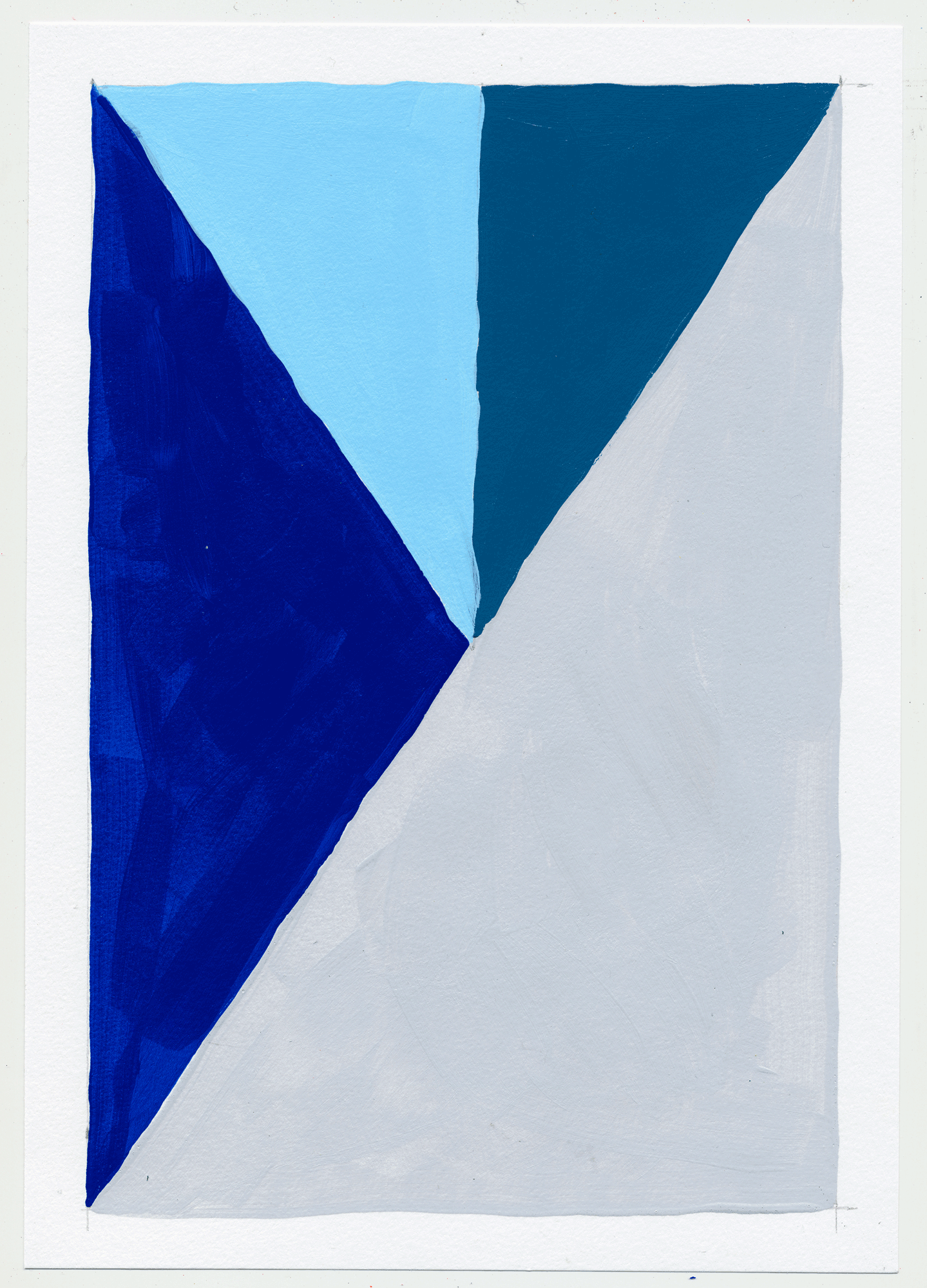 NY1708 10" X 7", acrylic on paper, 2017 available on Etsy these little ones are fun quick sketches i create to massage my brain & give it a break from painting more complex pattern based paintings.