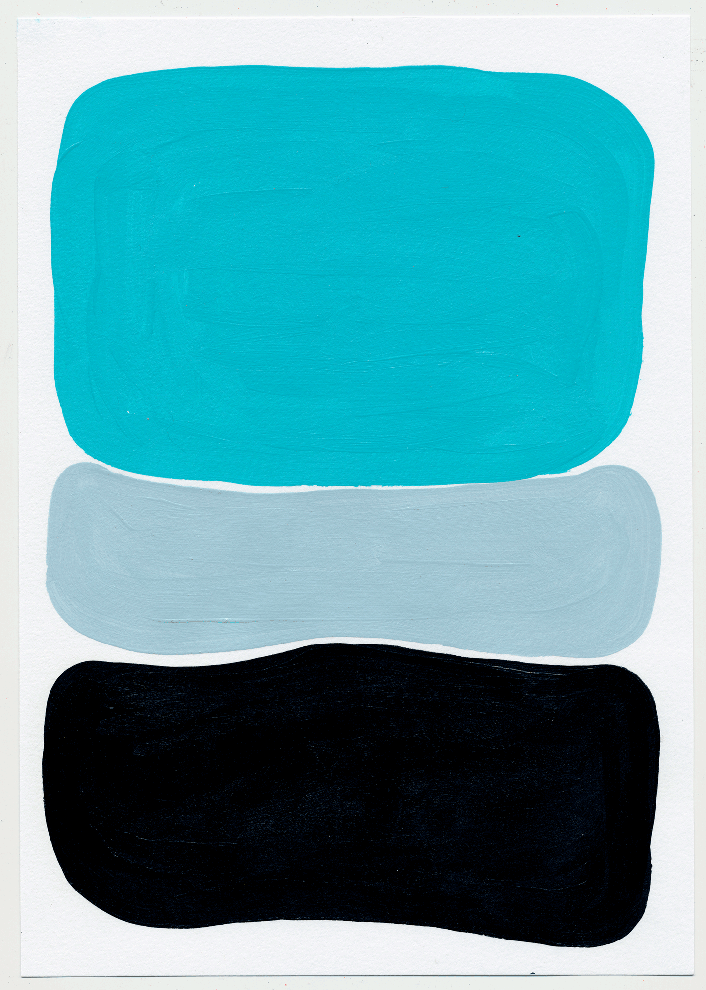 NY1702 10" X 7", acrylic on paper, 2017 available on Etsy these little ones are fun quick sketches i create to massage my brain & give it a break from painting more complex pattern based paintings.