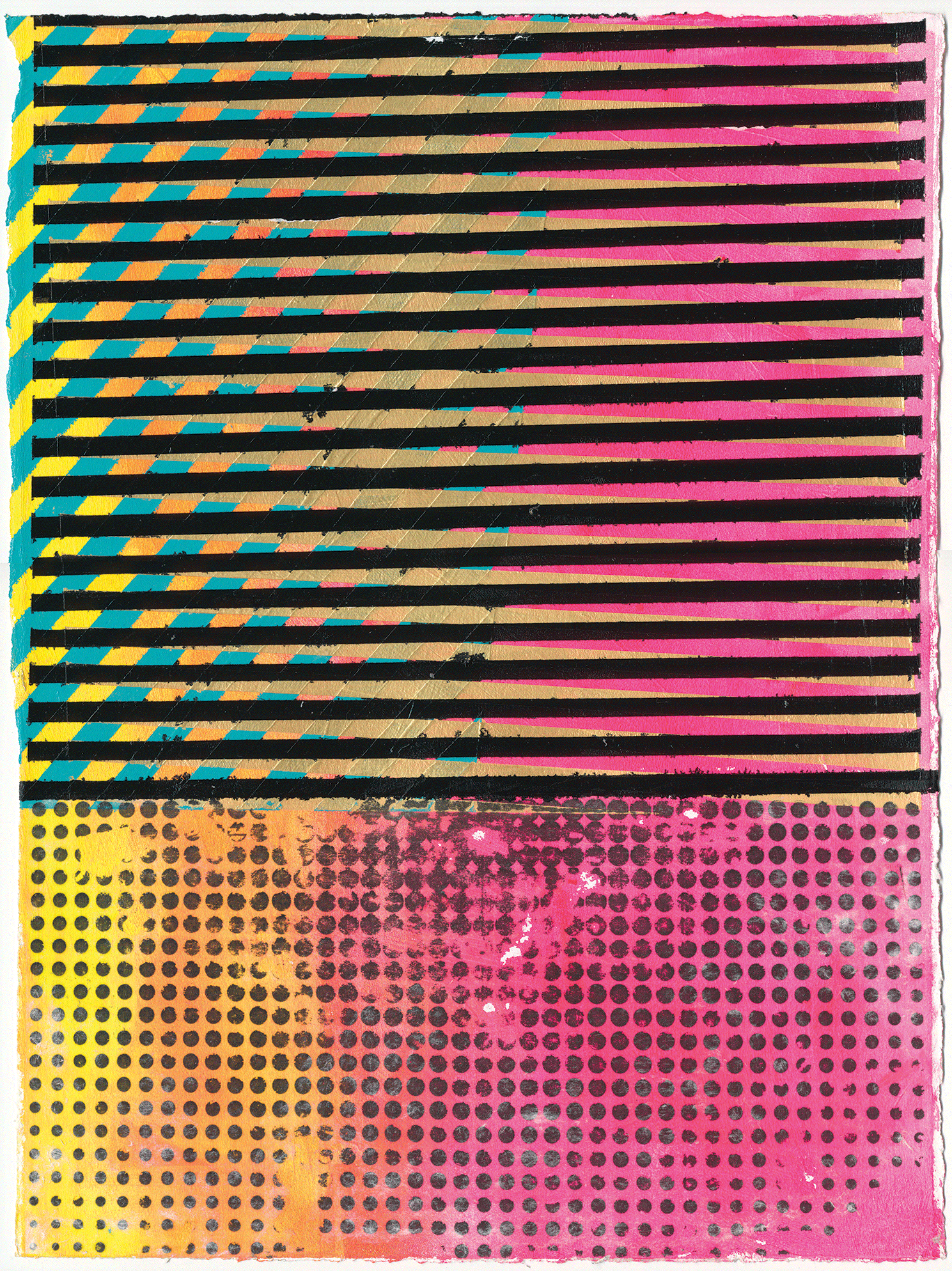 NY1318, 15" X 11”, mixed media on paper, 2013