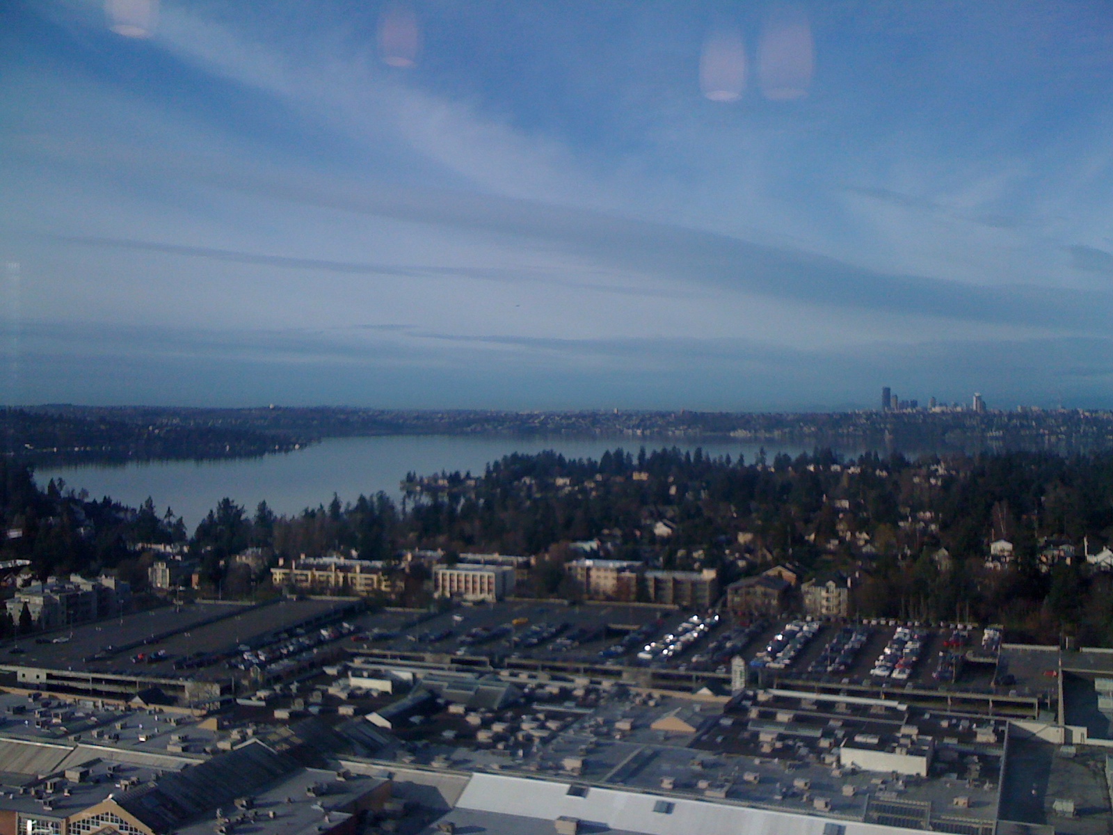 View of Seattle from Bellevue Downtown