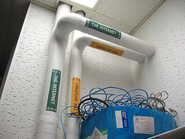 The Internet is tubes.