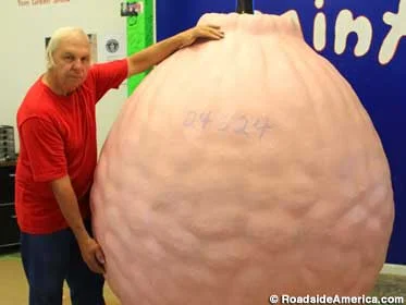 Giant scrotu... er, paintball.