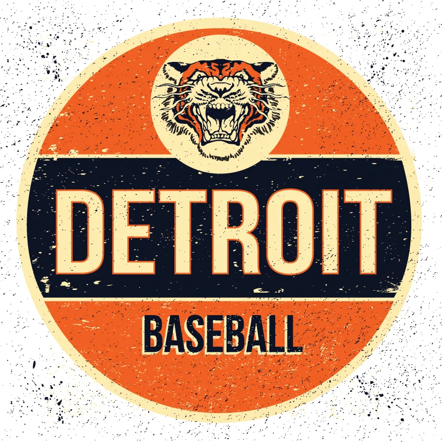 A re-imagined look for the Motor City's favorite Baseball club. Influenced by vintage signage of Mid -Century Americana married with the national pastime. This print is sure to add a unique touch to any baseball fans memorabilia collection. Size: 12"x12" Paper: French Paper Co. Speckletone White, Acid Free and Archival quality. Made in the USA Ink: Hand Crafted Silk Screen Print- printed with water based eco- friendly archival inks Edition Size: Limited Edition print of 50. Signed and Numbered.