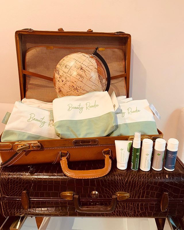 Got any road trips this summer?! Don&rsquo;t worry we have you covered! Pick up all your travel aloe therapy products and get a complimentary makeup bag! 💚
