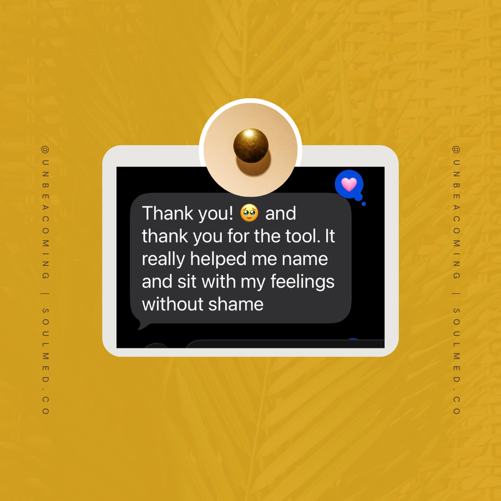 SoulMed community testimonial