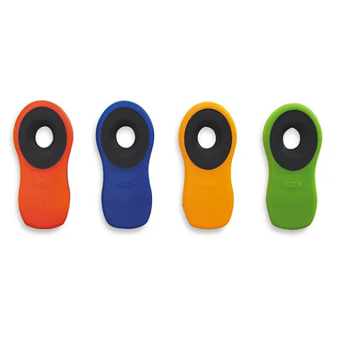 As sold by Retailer #1. Source http://www.bedbathandbeyond.com/store/product/oxo-good-grips-magnetic-all-purpose-4-pack-colored-clips/1013433224