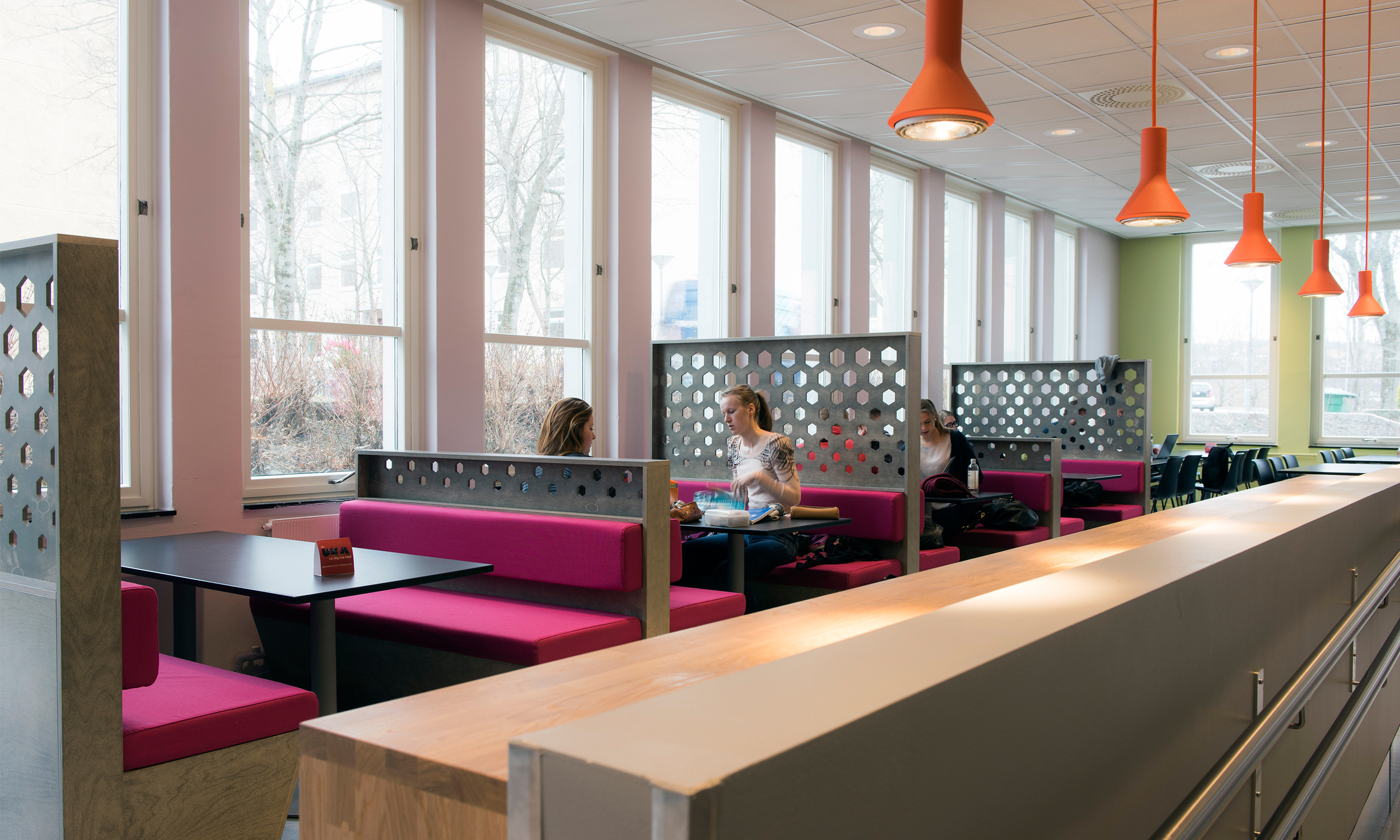 SiT Hangaren, NTNU — PWAproduktdesign AS NOORA lampe — PWAproduktdesign AS
