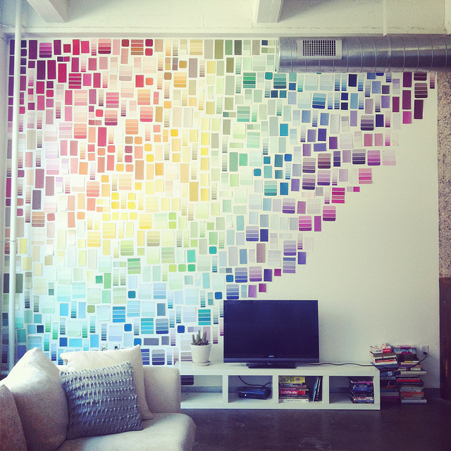 Paint Chip Wall