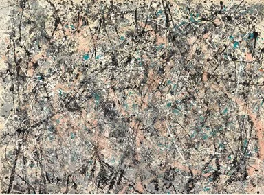 Jackson Pollock, Number 1, 1950 (Lavender Mist) , 1950, National Gallery of Art, Washington DC 