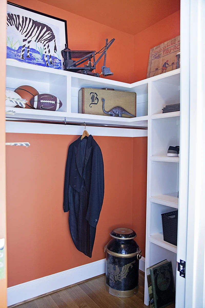 Closet by Regan Billingsley Interiors