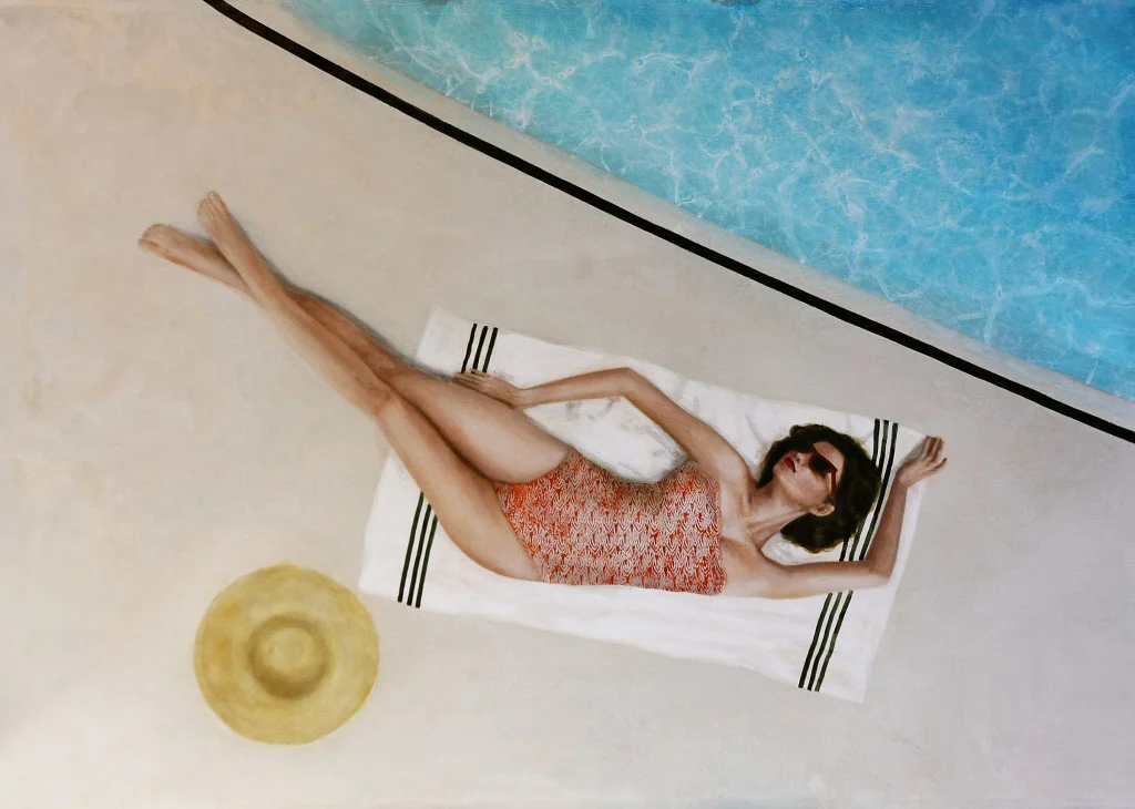 Poolside Reflections, by Elise Remender