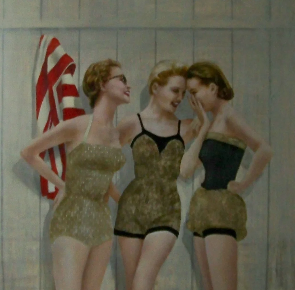 Ladies at the Beach, by Elise Remender