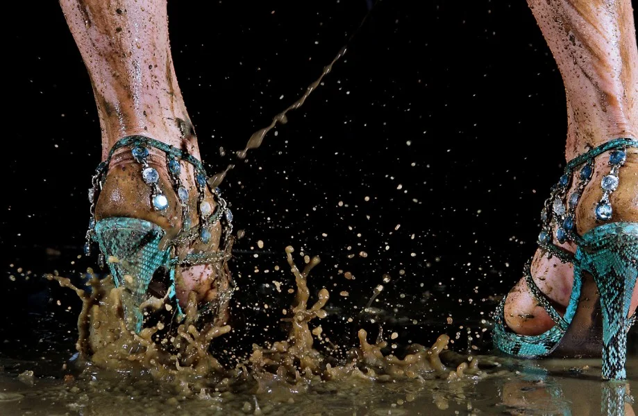 Marilyn Minter, "Shit Kicker"
