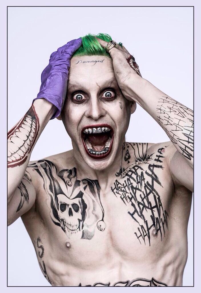 First Look at Jared Leto as The Joker