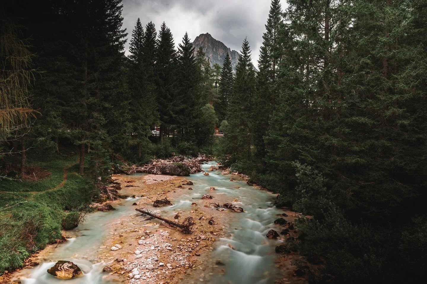 Attempted cold plunge in the brisk glacier melt - Sept 2024