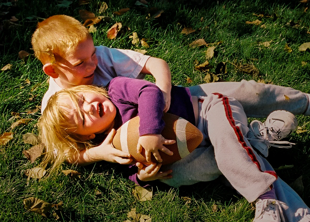 Front Yard Football - October, 2001