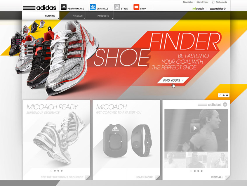 Adidas Shoe Finder — Little Nice 