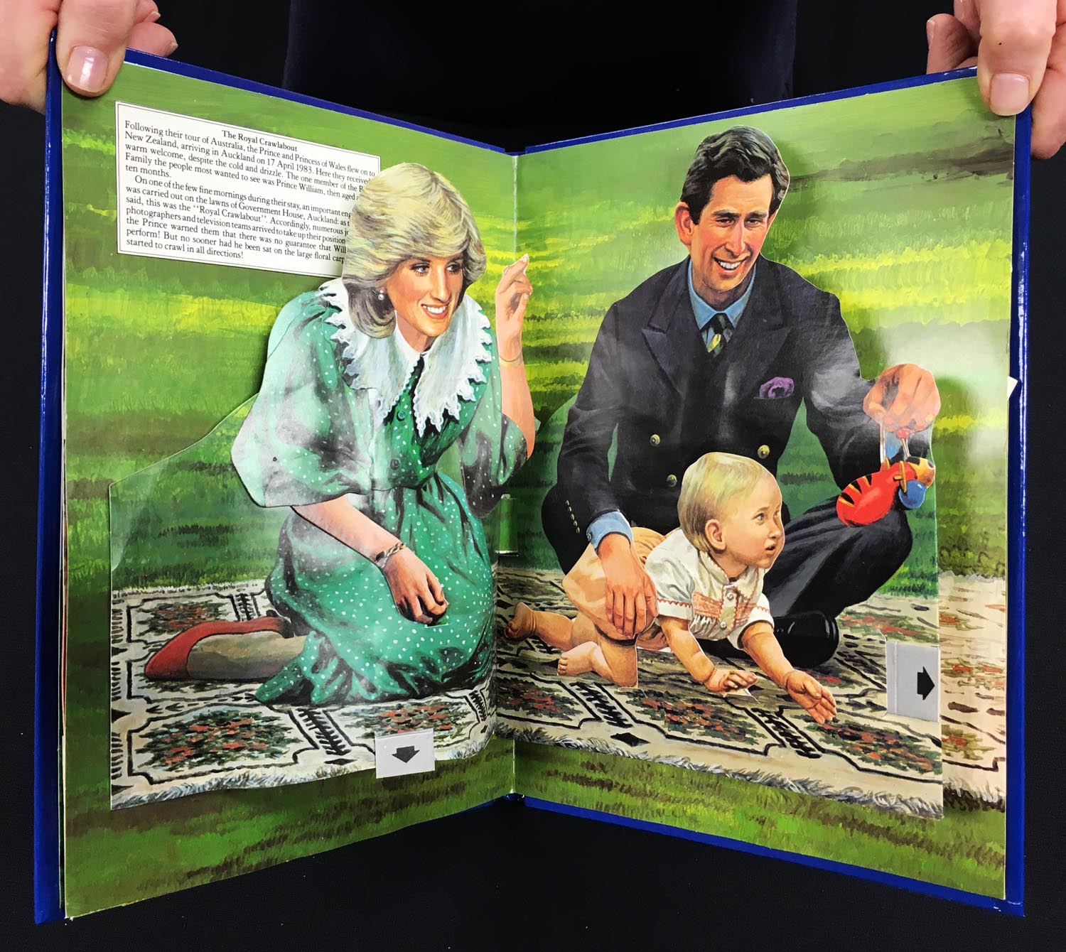 The Royal Family Pop Up Book 2 Available Rare 