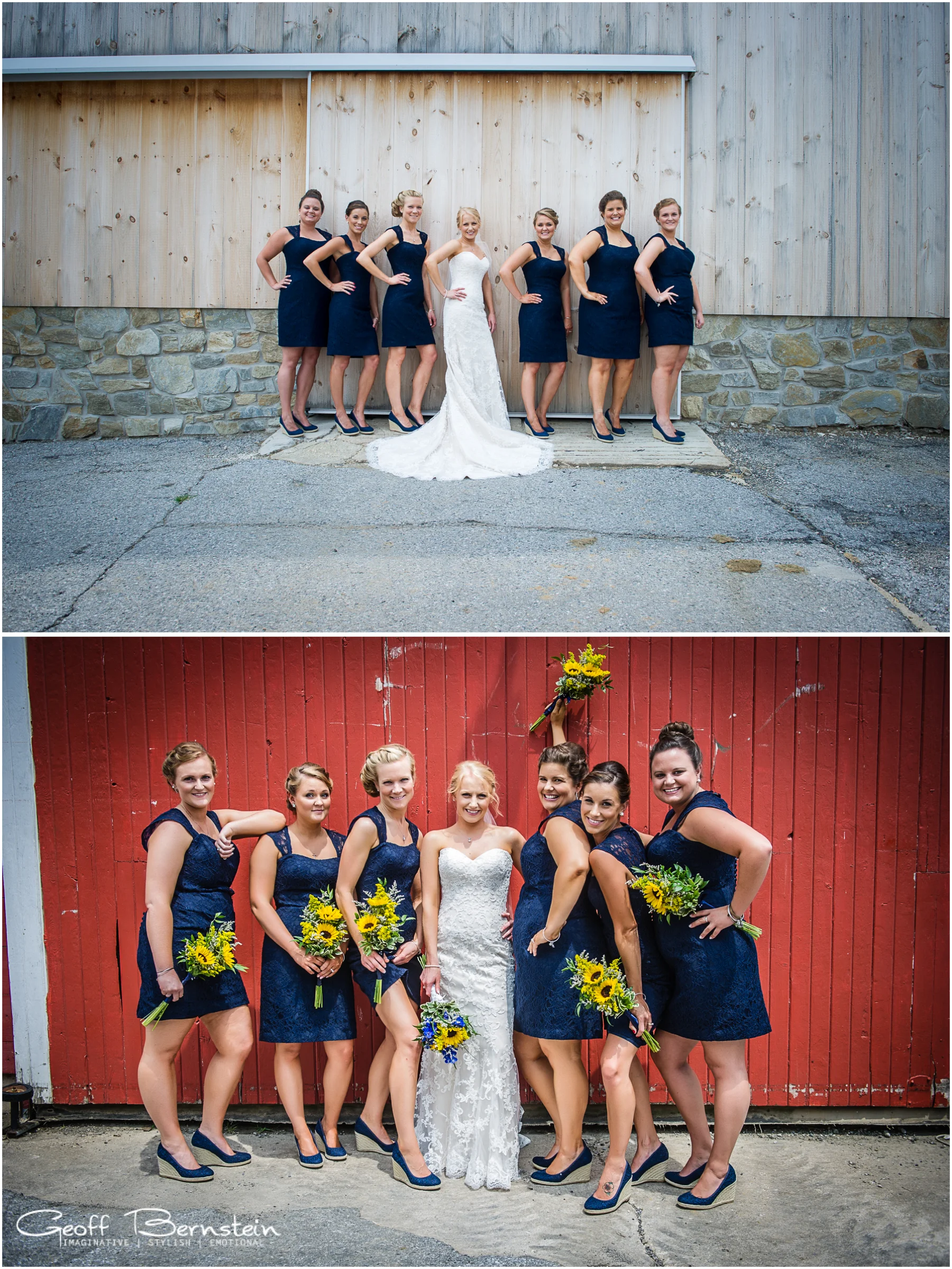 An Elegant Outdoor Wedding at the Pond View Farms by Geoff Bernstein Photography || www.gbmemories.com