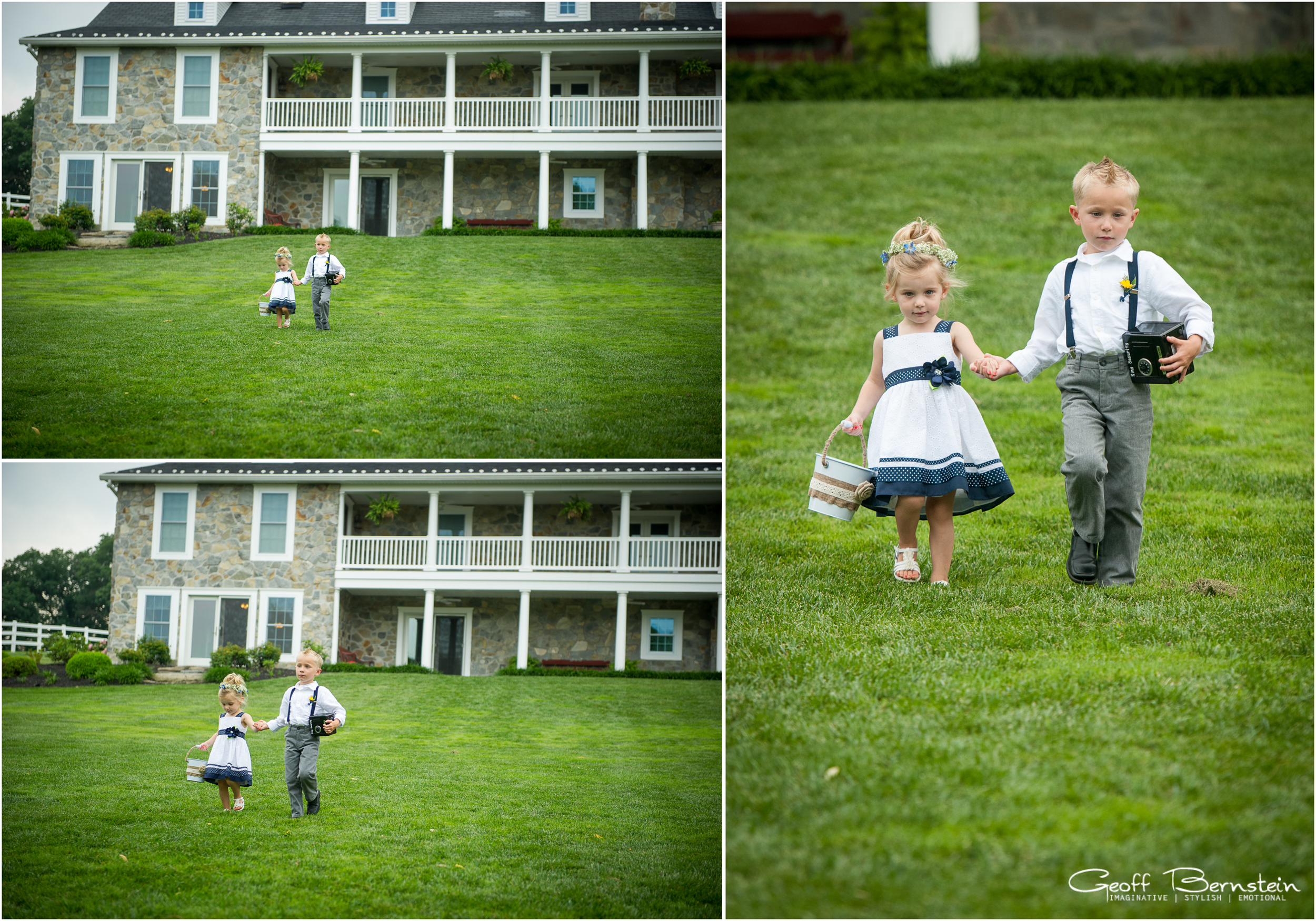 An Elegant Outdoor Wedding at the Pond View Farms by Geoff Bernstein Photography || www.gbmemories.com