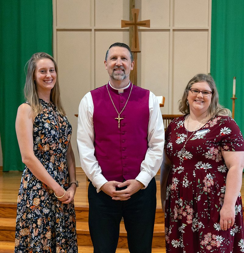 September 22, 2023&nbsp; &nbsp;Installation service at Concordia St. Paul of Anna Gruen, Campus Ministry Associate, and Kristi Bauer, LCMS Placement Coordinator &amp; Colloquy Coordinator