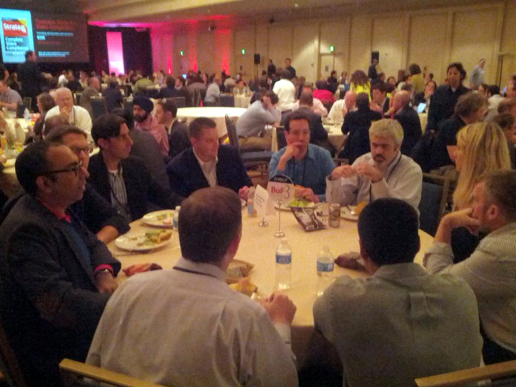 I led a 'Birds of a Feather' session on integrating existing and new streams of health data - Strata Rx 2012