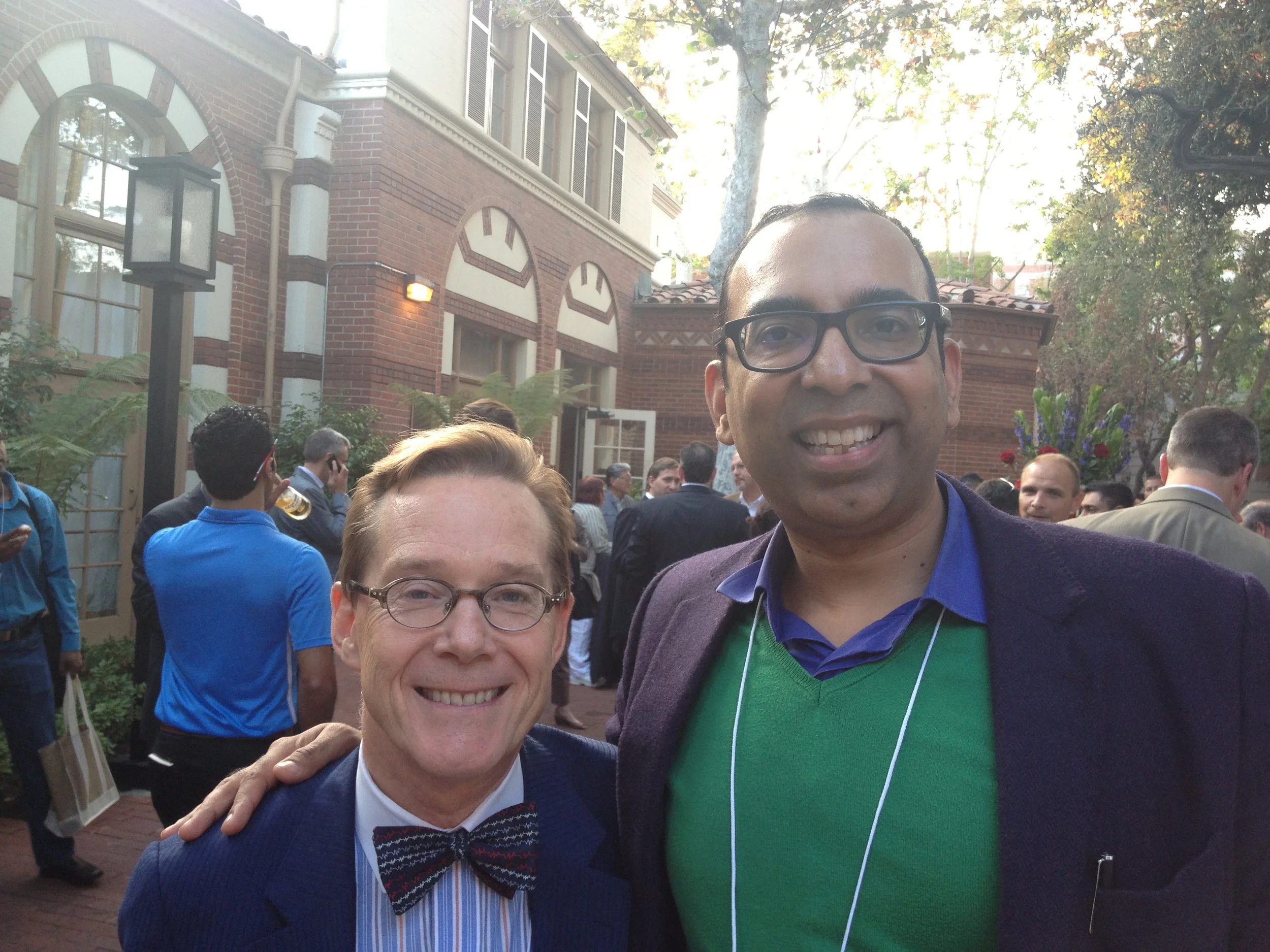 An honour to meet Dr Dave Albert, inventor of AliveCor at USC Body Computing 2012