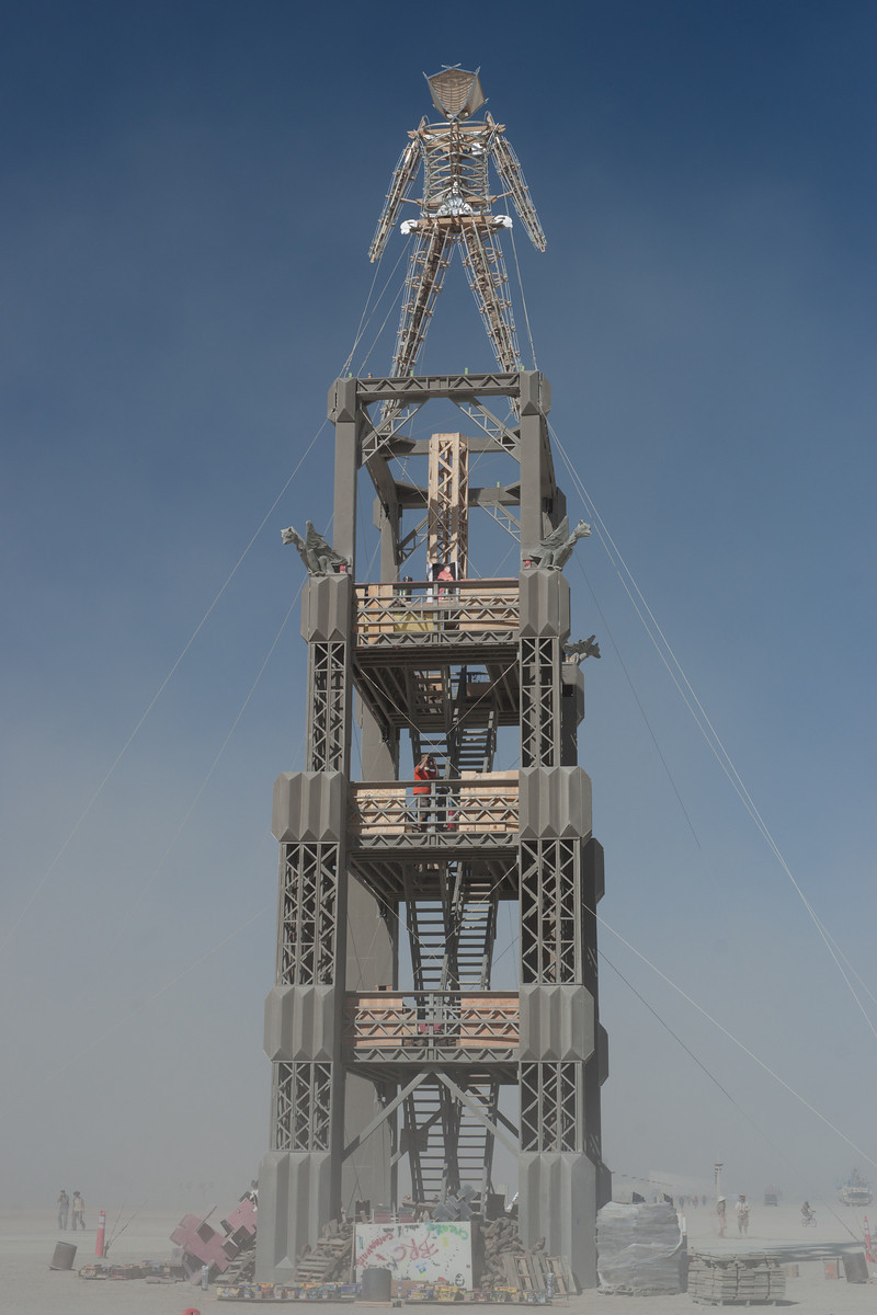 The MAN @ Burning Man Festival (Black Rock City, USA)