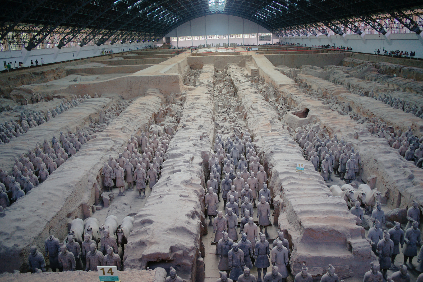 Pit 1, Terracotta Warriors (Xian, China)