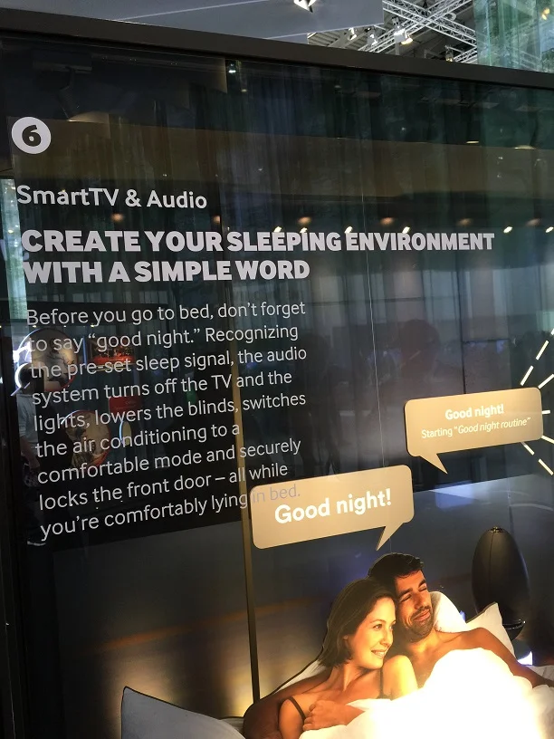 Saying 'Good Night' in bed will never be the same again