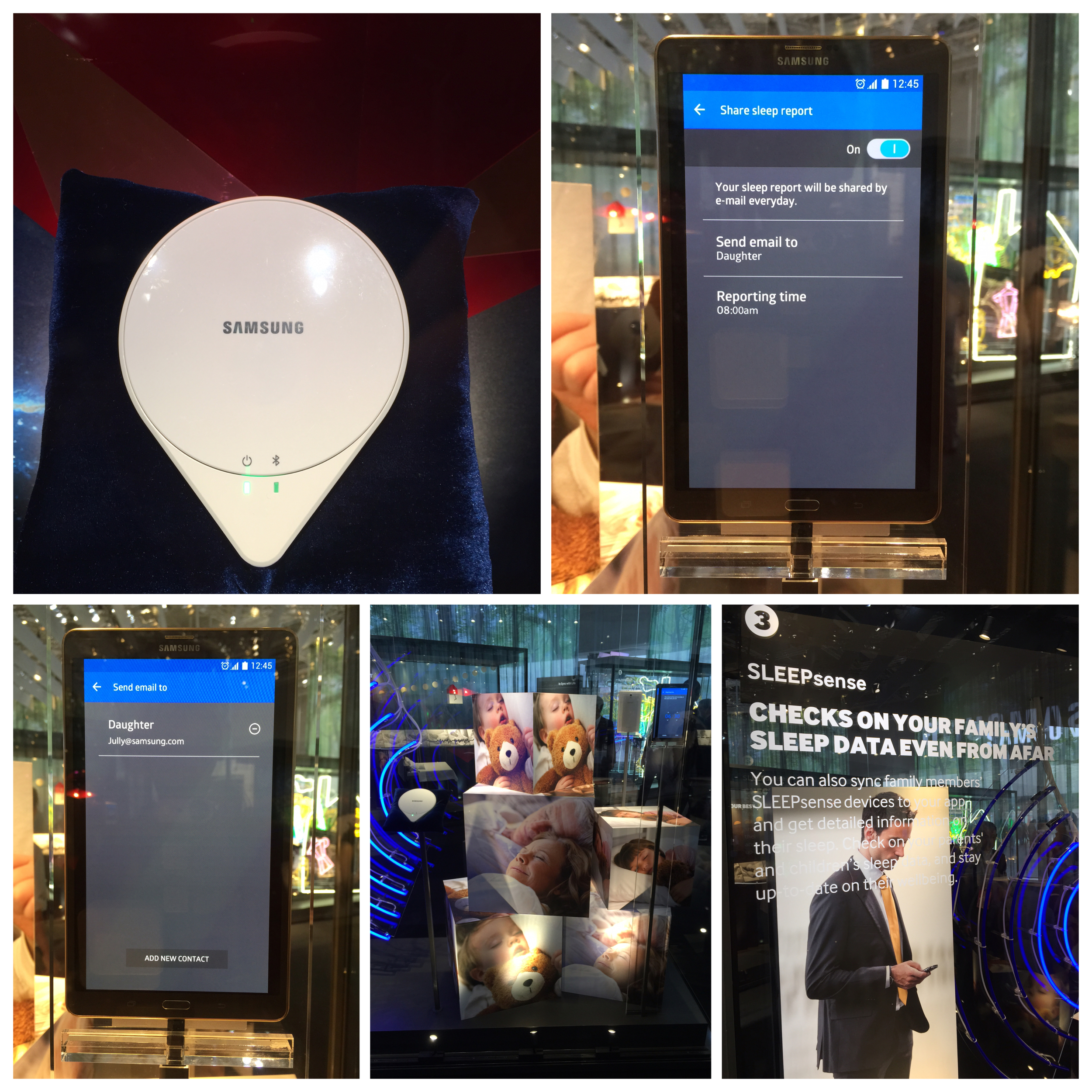 SLEEPsense was launched when I visited IFA earlier this month
