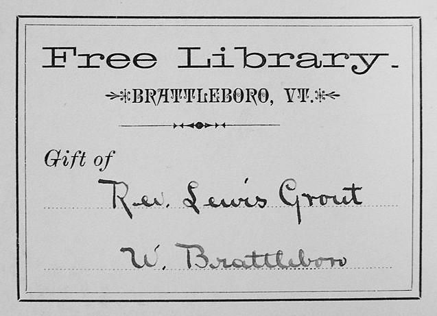 BrattleboroFreeLibrary,BookPlate,Rev.LewisGrout.jpg