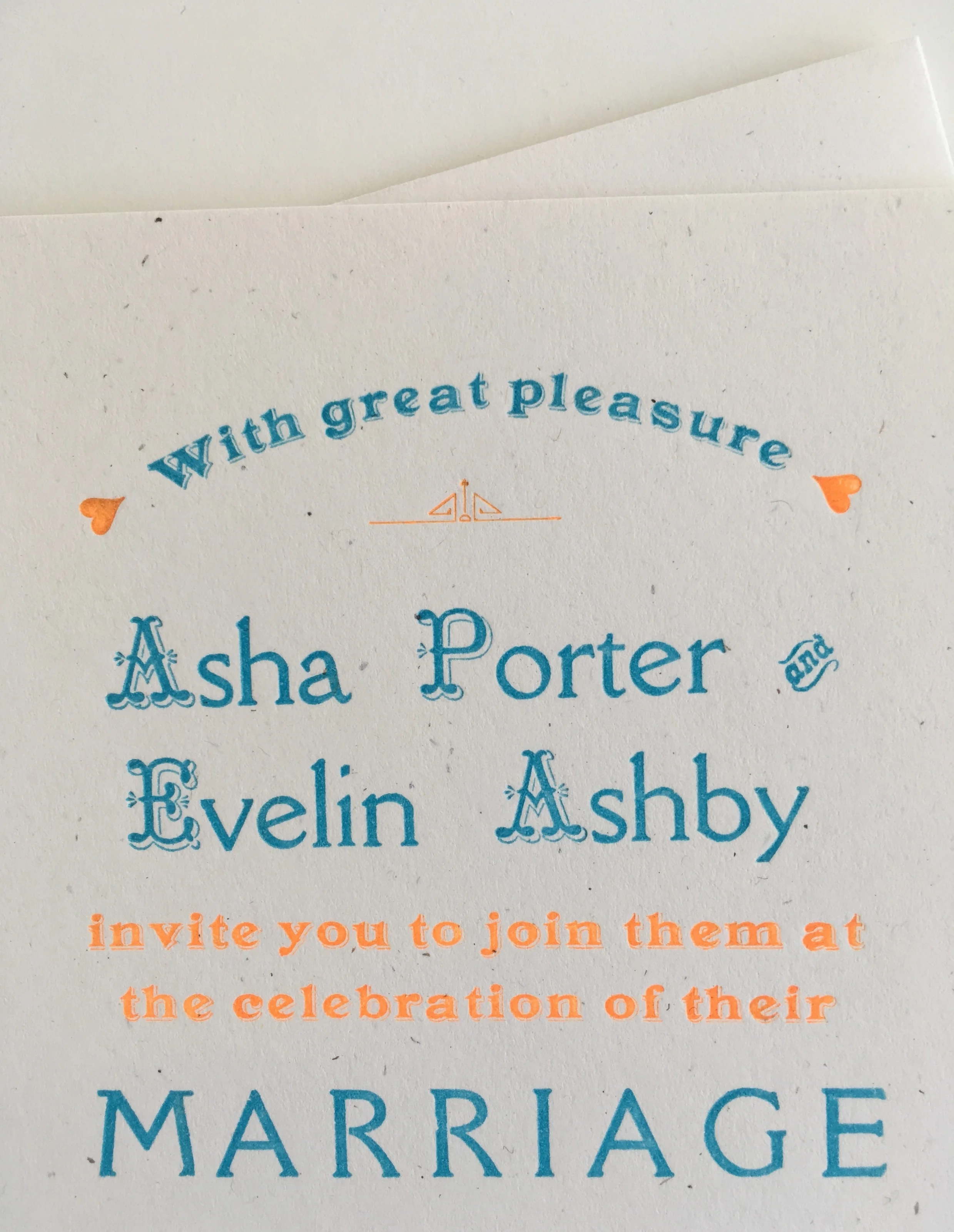 Tales of a Letterpress Printer: Designing Wedding Invitations with Metal Type