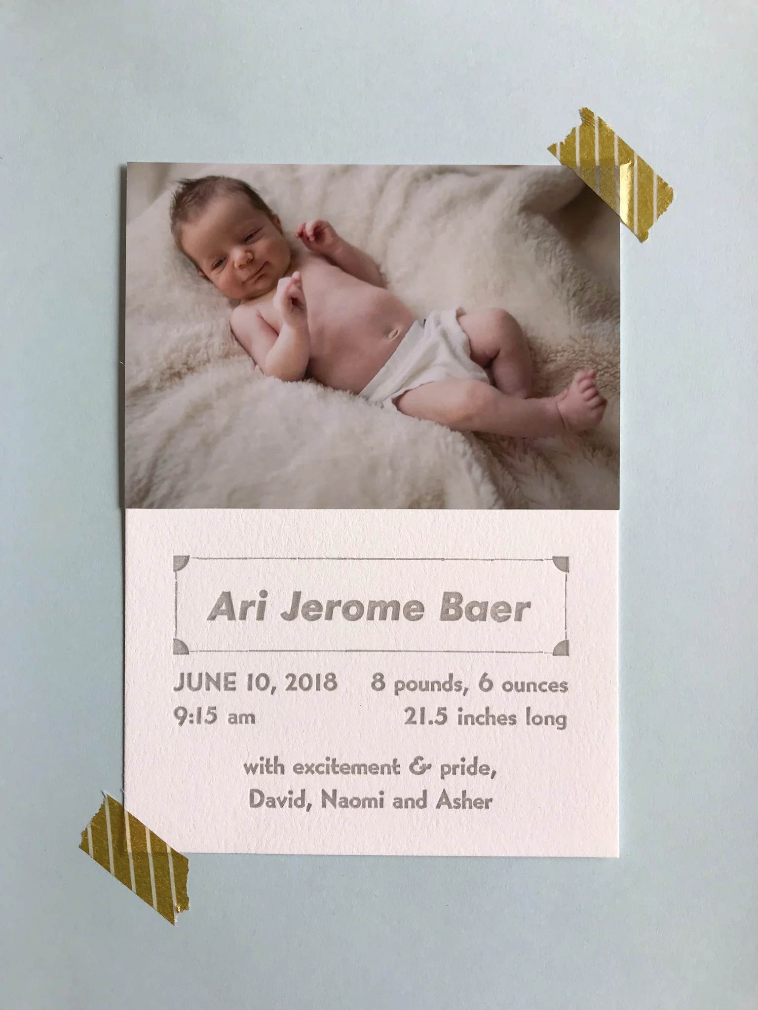 recent 2018 birth announcements