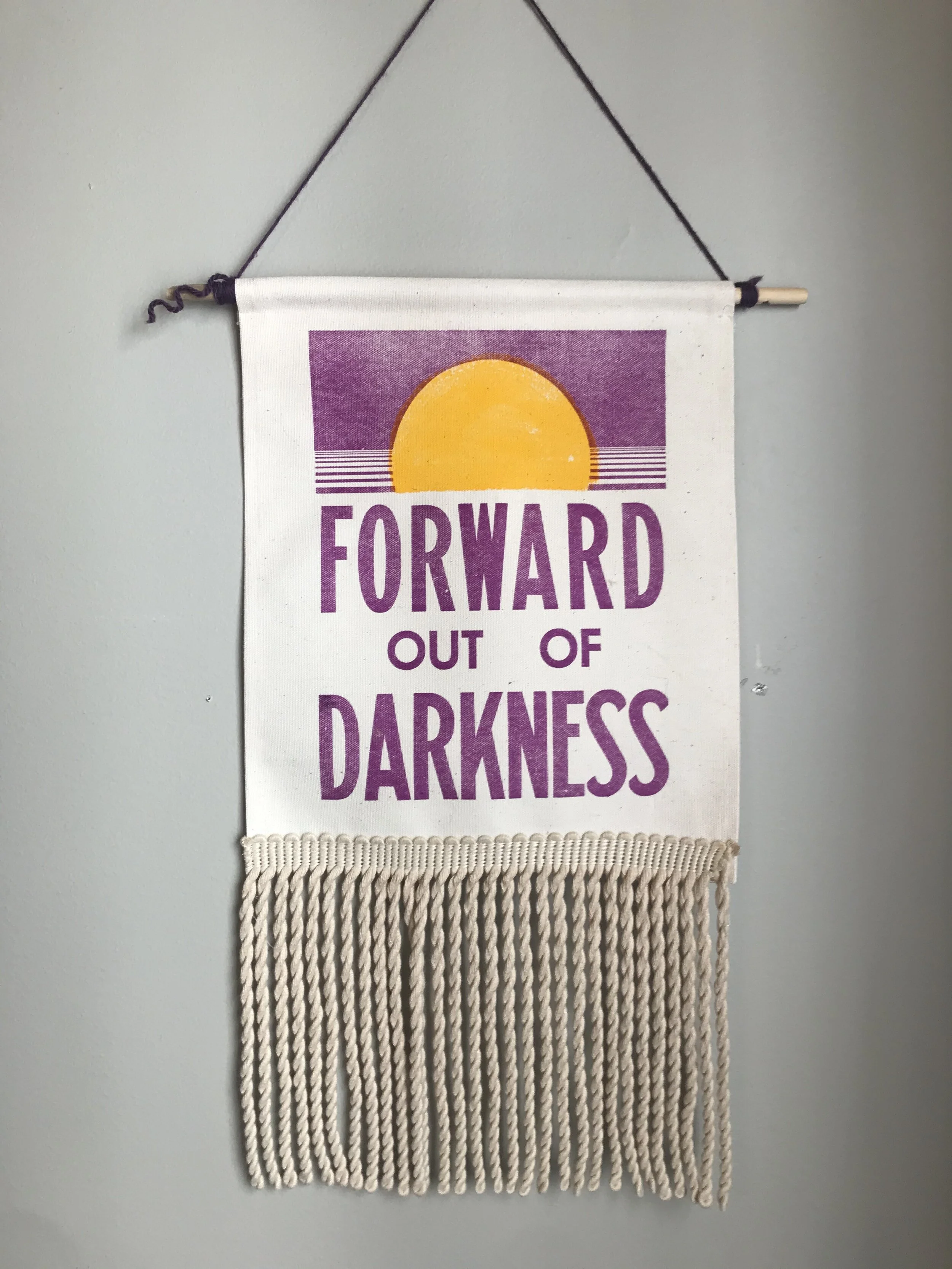Forward Out Of Darkness Banner