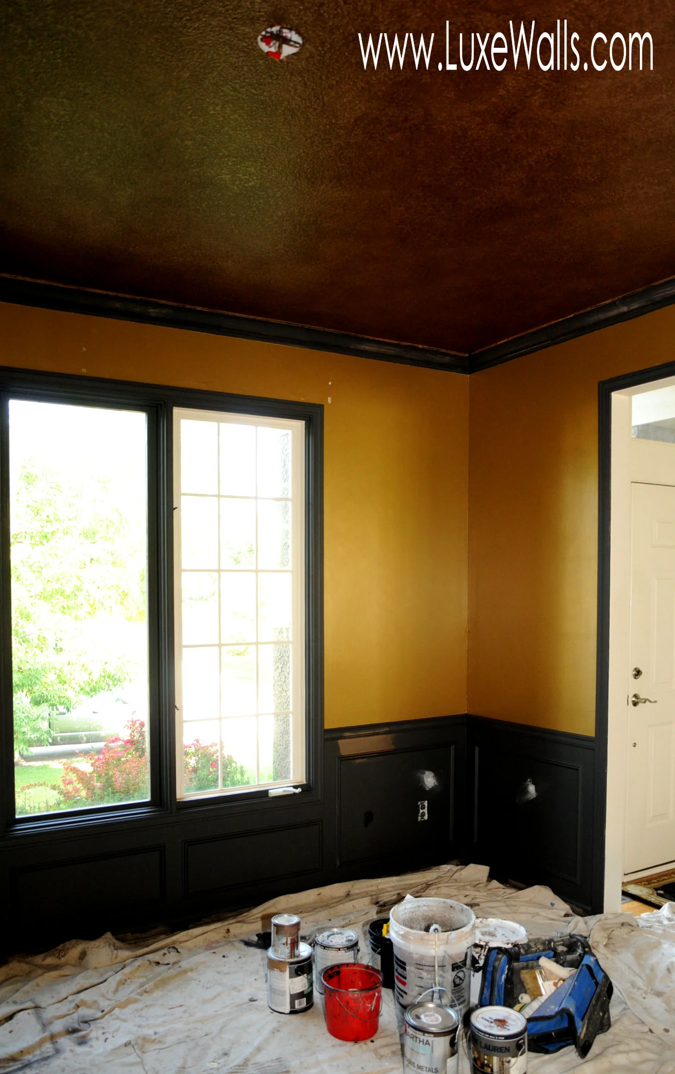 during the remodel