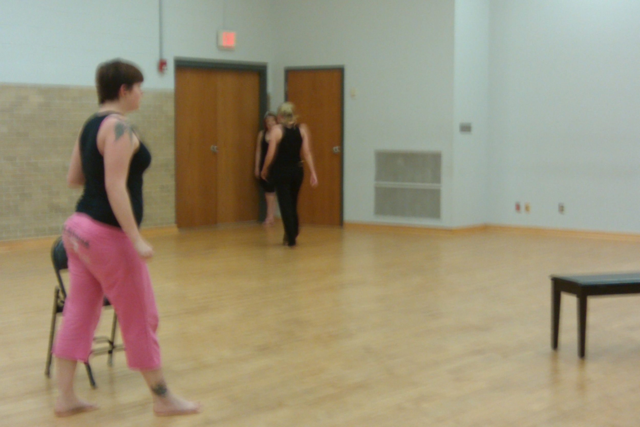 Images from "(il)logical: a play on love" rehearsal.