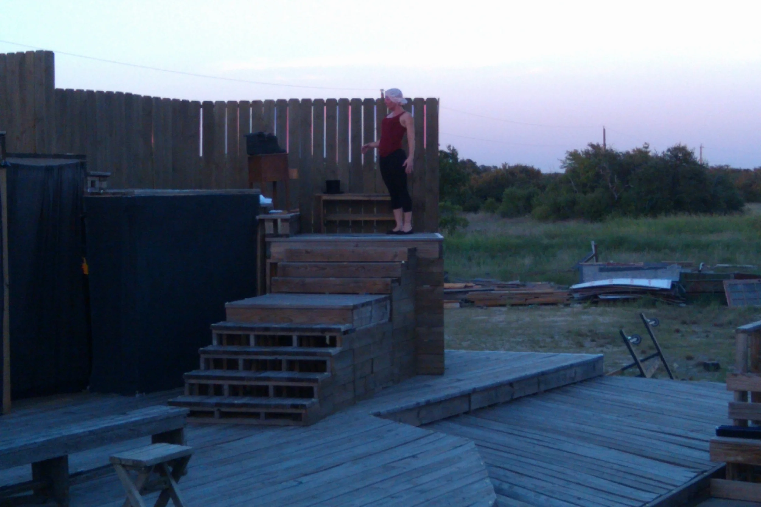 Images from "Lowdown Wax" Rehearsal