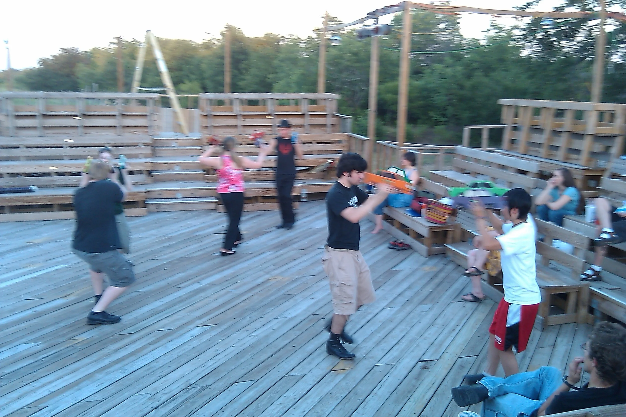 Images from "Lowdown Wax" Rehearsal