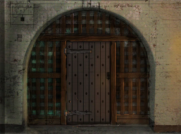 The Holding Cell Gate - concept