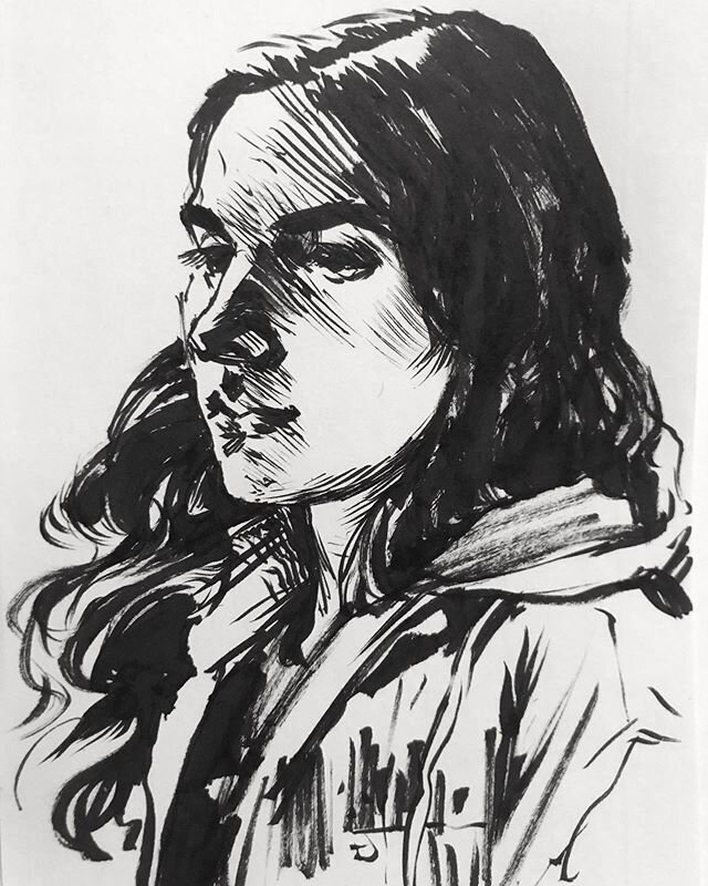Serena ❤️
#sketchbook #drawing #portrait #sketch #inkdrawing