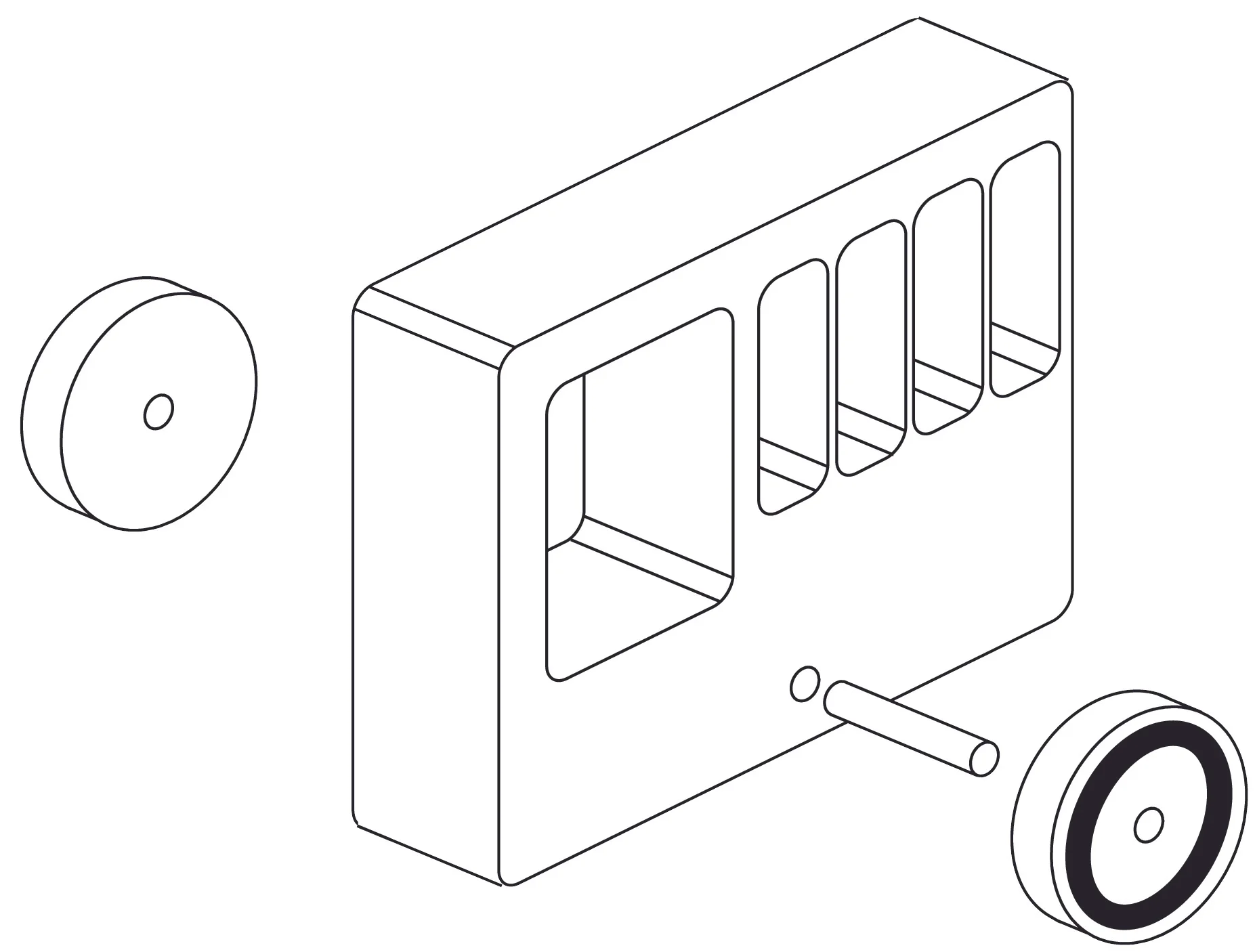 Simple 4 part design.